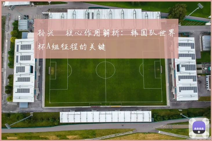 孙兴慜核心作用解析:韩国队世界杯A组征程的关键